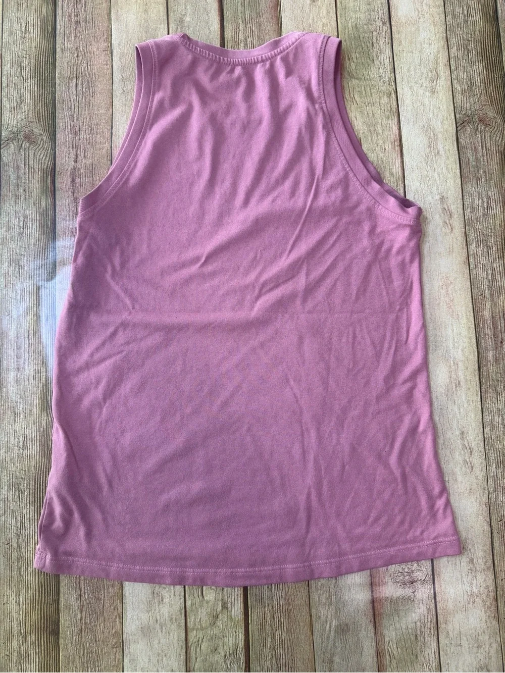 Nike Mauve Athletic Tank with White Swoosh
